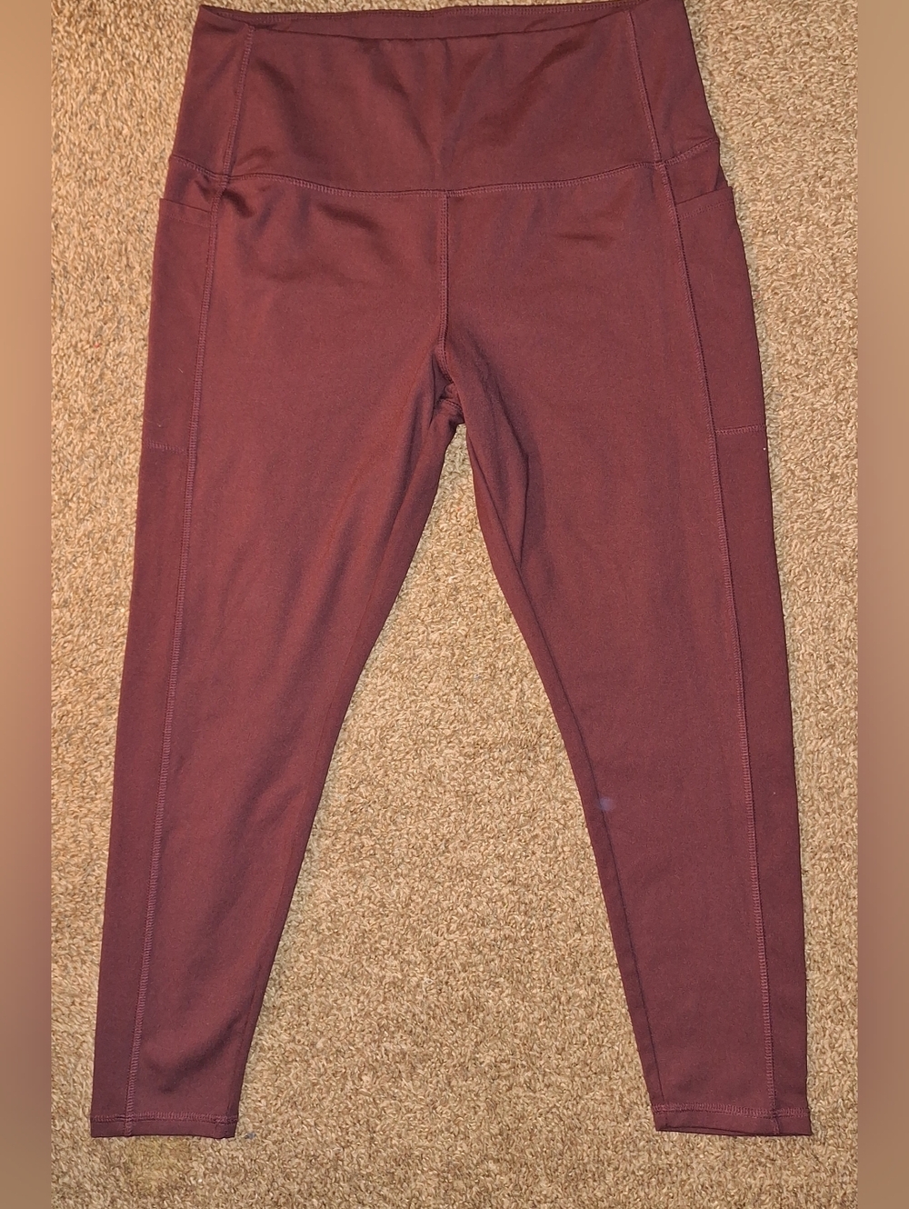 Danskin Purple Burgandy Legging Pants XL
